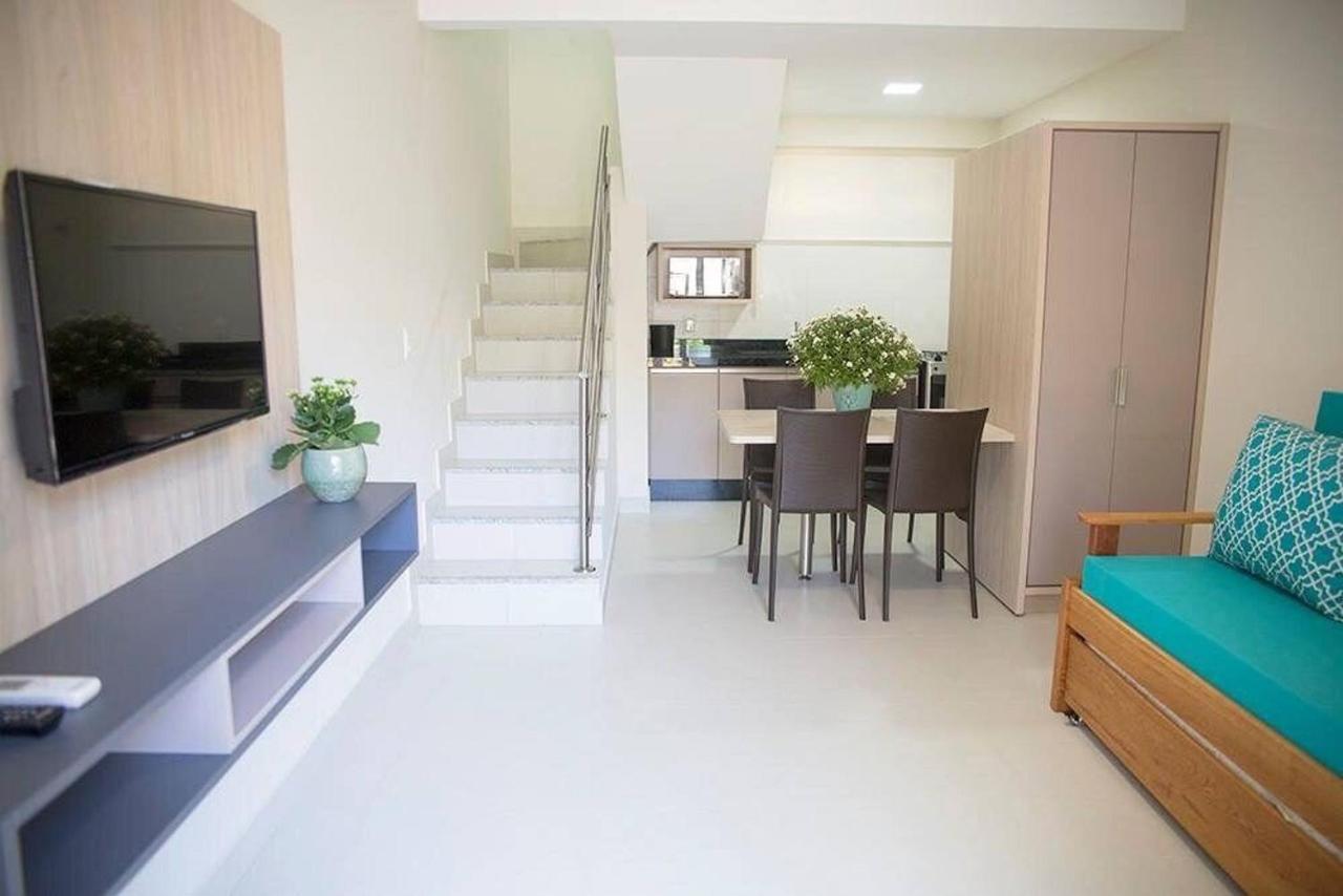 Residencial Gaivotas 17 - 1 Quartos - Apto Aconchegante A 70M Praia Dos Ingleses ฟลอเรียนอโปลิส ภายนอก รูปภาพ